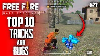 Top 10 New Tricks In Free Fire | New Bug/Glitches In Garena Free Fire #71