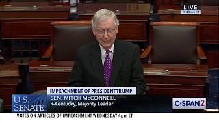 U.S. Senate: Debate on Articles of Impeachment