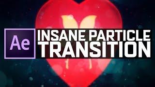 INSANE PARTICLE TRANSITION | After Effects