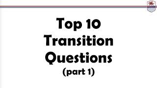 Whitmore High School - Top 10 Transition Questions (part 1)