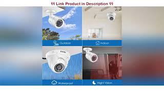 Top 10 ZOSI H.265+ 1080p Home Security Camera System Indoor Outdoor, 5MP Lite CCTV DVR 8 Channel an