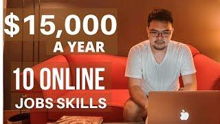 Top 10 Online Jobs Skills for Beginners and Earn $3 to $50/Hr (2020)