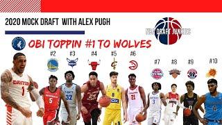 NBA Draft Junkies | Mock Draft Top 10 with Alex Pugh Part I