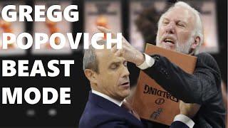 TOP 10 Gregg Popovich Angry Moments | Funny Fight with Tim Duncan at the end