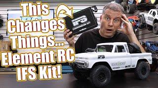 Wait What? IFS For Your Crawler/ Truck! Element RC Enduro IFS Conversion Kit Overview | RC Driver