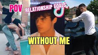 Witbout me tiktok videos ~ slowmo relationship goals pov