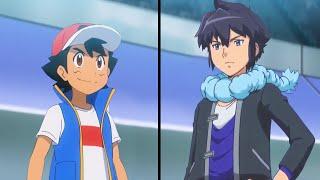 Pokemon Characters Battle: Ash Vs Alain (New Ash Best Team)