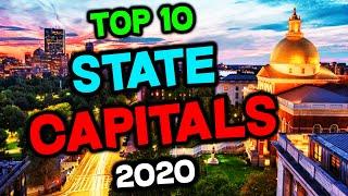 Top 10 BEST State Capitals to Live in America for 2020