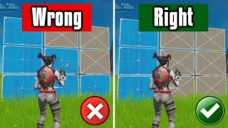 Biggest Editing Mistakes You Can't Stop Making! - Fortnite Battle Royale