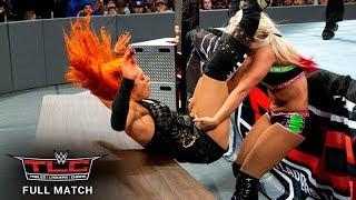 FULL MATCH - Becky Lynch vs. Alexa Bliss – SmackDown Women’s Title Tables Match: WWE TLC 2016