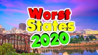 Top 10 Worst States for 2020