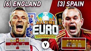 England All-Time XI vs Spain All-Time XI | FIFA 20 All-Time EURO Experiment!