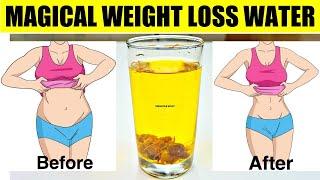 No-Diet, No-Exercise – Drink This Magical Water to Lose Weight / 100% Effective | Golden Water
