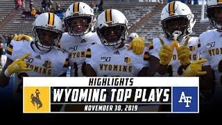 Wyoming Football Top Plays vs. Air Force (2019) | Stadium