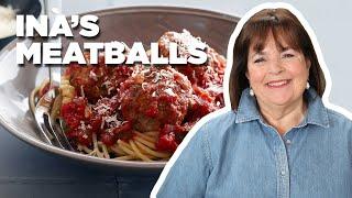 Ina Garten Makes Her Top-Rated Meatballs and Spaghetti | Food Network