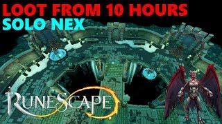 Runescape 3 - Loot From 10 Hours Solo Nex - Bank Was Made!!