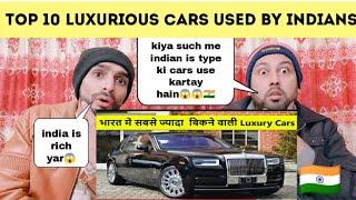 | Top 10 Luxury Selling Cars in India | Reaction By || Pakistani Peace Reaction ||