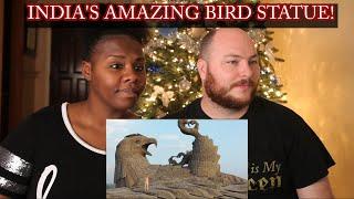 INDIA'S AMAZING BIRD STATUE! - Jatayu Earth's Center in Kerala | VesserBunch REACTION | #india