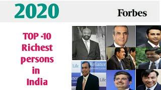 TOP -10 richest people in India # 2020 Latest & Income... 