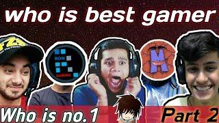 Top 5 YouTube gamers || who is best || tricky nakul Hindi || Mytpat,beastboy, yessmartypie