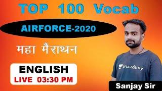 English MAHA-MARATHON  top previous year Vocabulary by Sanjay Sir @R.S SIR