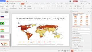 Top 10 countries with the highest number of Covid-19 cases 2021