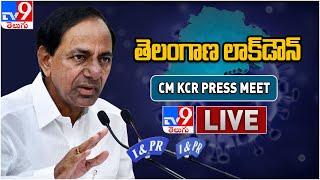 CM KCR Press Meet LIVE || Telangana Lockdown || CoronaVirus ( Covid-19 ) Alert - TV9