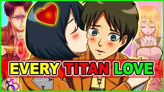 Eren & Mikasa Love? All YOUR Love ＆ Couples in Attack on Titan | Love in Attack on Titan Explained