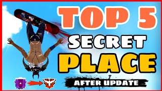 Top 5 Hidden/Secret Place After Update Free Fire -4G Gamers