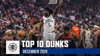 Top 10 Dunks of December | LA Clippers