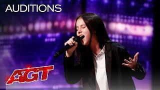 Thirteen-Year-Old Daneliya Tuleshova Sings "Tears of Gold" by Faouzia - America's Got Talent 2020