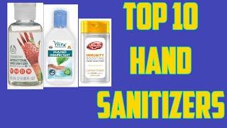 TOP 10 Hand Sanitizers