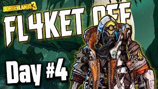 FL4KET OFF | GAMMA FL4K - Day #4 | Funny Moments & Legendary Loot [Borderlands 3]