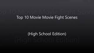 Top 10 School Fight Scenes in Movies | Part :-1 |