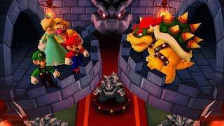 Mario Party The Top 100 MiniGames - Wario Vs Mario Vs Luigi Vs Rosalina (Master CPU)