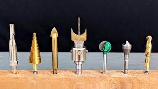 10 Amazing and Useful Drill Bits !!