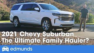 2021 Chevy Suburban Review — The Ultimate Family SUV? Redesigned for 2021! Price, Interior & More