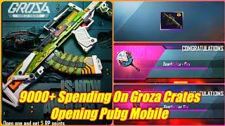 Groza Lucky Crate Opening Pubg Mobile | Pubg Mobile Forest Raider Groza Upgraded to Max Level