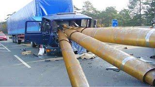 Dangerous Idiots Biggest Truck & Crane Fails Compilation, Machines Skills Working