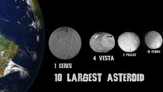 Top 10 Largest Asteroids