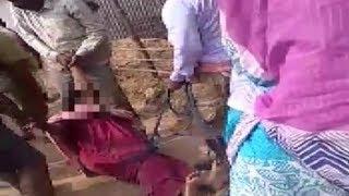 West Bengal: Lady Teacher Tied, Thrashed On Road By 'Trinamool Men'