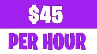 BEST Work From Home Job FOR SHY PEOPLE - $45 Per Hour | MAKE MONEY ONLINE