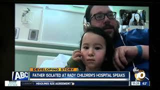 Father and daughter under examination at Rady Children's Hospital