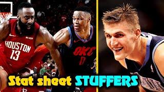 The 18 Greatest "Stat Sheet Stuffers" in NBA History