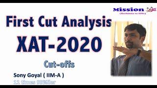 XAT 2020 First CUT Analysis by Sony Sir and Students