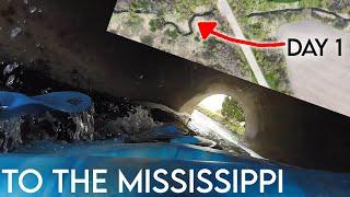 Kayaking from a Farmer's Field Drainage Ditch to the Mississippi River | 80 Miles