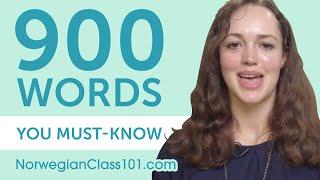 900 Words Every Norwegian Beginner Must Know