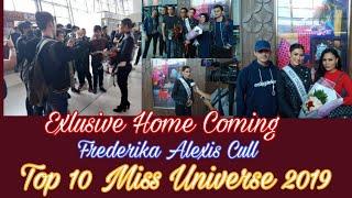 Exlusive Home Coming Fredrika Alexis Cull Top 10 Miss Universe 2019