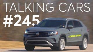 2020 Volkswagen Atlas Cross Sport; Coronavirus Affecting Auto Shows | Talking Cars #245