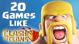 TOP 20 BEST Games Like Clash of Clans for Android & iOS | COC Strategy